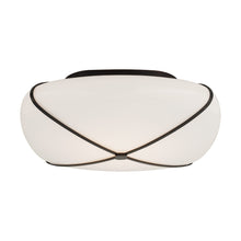 Load image into Gallery viewer, Fondant LED Flush Mount Ceiling Light in Gun Metal (14.25-Inch).