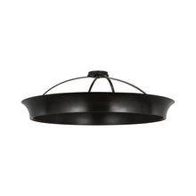 Load image into Gallery viewer, Garland LED Flush Mount Ceiling Light in Aged Iron (40-Inch).