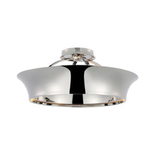 Load image into Gallery viewer, Garland LED Semi Flush Mount Ceiling Light in Polished Nickel (20-Inch).