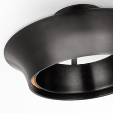 Load image into Gallery viewer, Garland LED Semi Flush Mount Ceiling Light in Detail.