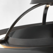Load image into Gallery viewer, Garland LED Semi Flush Mount Ceiling Light in Detail.