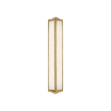 Load image into Gallery viewer, Geneva Bath Wall Light in Natural Brass (Medium).