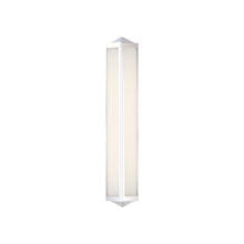 Load image into Gallery viewer, Geneva Bath Wall Light in Polished Nickel (Medium).