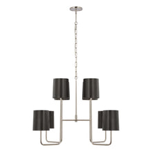 Load image into Gallery viewer, Go Lightly Chandelier in Polished Nickel/Bronze(Extra Large).