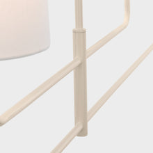 Load image into Gallery viewer, Go Lightly Linear Chandelier in Detail.