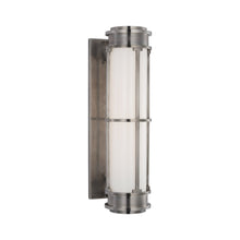 Load image into Gallery viewer, Gracie Linear Wall Light in Antique Nickel.