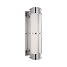 Load image into Gallery viewer, Gracie Linear Wall Light in Polished Nickel.