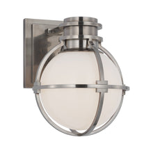 Load image into Gallery viewer, Gracie Wall Light in Antique Nickel.