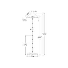 Load image into Gallery viewer, Grenol Floor Lamp - line drawing.