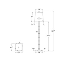 Load image into Gallery viewer, Grenol Table Lamp - line drawing.