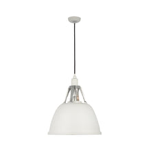 Load image into Gallery viewer, Gunner Pendant Light in White (18-Inch).