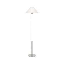 Load image into Gallery viewer, Hackney Floor Lamp in Polished Nickel.