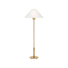 Load image into Gallery viewer, Hackney Table Lamp in Hand-Rubbed Antique Brass (23-Inch).