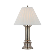 Load image into Gallery viewer, Hammett Table Lamp in Butler's Silver.