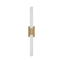 Load image into Gallery viewer, Hawthorne LED Bath Wall Light in Antique-Burnished Brass (2-Light).
