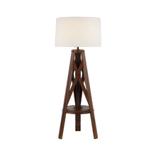 Load image into Gallery viewer, Holloway Floor Lamp in Natural Rift Oak.