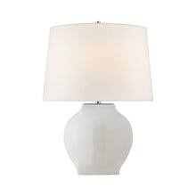 Load image into Gallery viewer, Ilona Table Lamp in White.