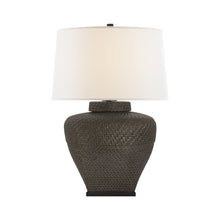 Load image into Gallery viewer, Isla Table Lamp in Crystal Bronze.