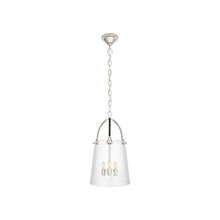 Load image into Gallery viewer, Julian Pendant Light in Polished Nickel (Medium).