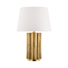 Load image into Gallery viewer, Kolber Table Lamp in Natural Brass.