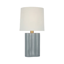 Load image into Gallery viewer, Lakepoint Table Lamp in Sky Gray.