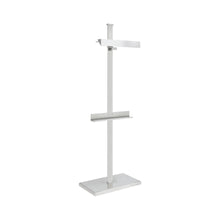 Load image into Gallery viewer, Langham LED Floor Lamp in Polished Nickel.