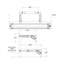 Load image into Gallery viewer, Langham LED Picture Light - line drawing.