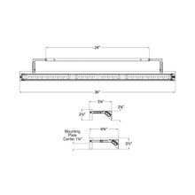 Load image into Gallery viewer, Langham LED Picture Light - line drawing.