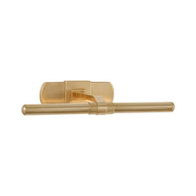 Load image into Gallery viewer, Langley LED Picture Light in Natural Brass (13-Inch).