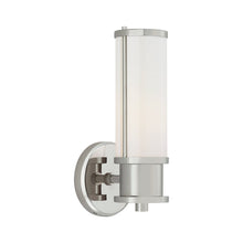 Load image into Gallery viewer, Lichfield Bath Wall Light in Polished Nickel (1-Light).