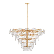 Load image into Gallery viewer, Loire Chandelier in Gild/Clear(Extra Large).