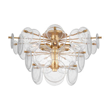 Load image into Gallery viewer, Loire Flush Mount Ceiling Light in Gild/Clear(Large).