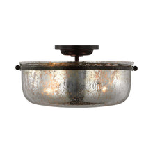Load image into Gallery viewer, Lorford Medium Semi Flush Mount Ceiling Light.