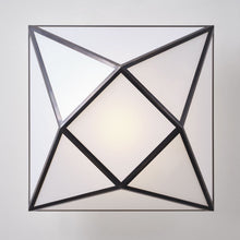 Load image into Gallery viewer, Lorino LED Semi Flush Ceiling Light in Detail.