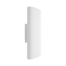 Load image into Gallery viewer, Lotura LED Pocket Wall Light in Museum White.