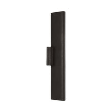 Load image into Gallery viewer, Lotura LED Wall Light in Museum Black.