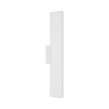 Load image into Gallery viewer, Lotura LED Wall Light in Museum White.