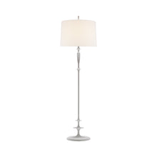 Load image into Gallery viewer, Lotus Floor Lamp in Plaster White.