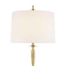 Load image into Gallery viewer, Lotus Floor Lamp in Detail.