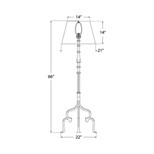 Load image into Gallery viewer, Madeleine Floor Lamp - line drawing.
