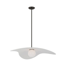 Load image into Gallery viewer, Mahalo LED Tri Pendant Light in Bronze (Matte White).
