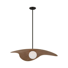 Load image into Gallery viewer, Mahalo LED Tri Pendant Light in Bronze (Natural Oak).