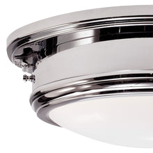 Load image into Gallery viewer, Marine Flush Mount Ceiling Light in Detail.