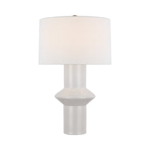 Load image into Gallery viewer, Maxime Table Lamp in New White.