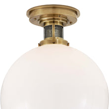 Load image into Gallery viewer, McCarren Flush Mount Ceiling Light in Detail.