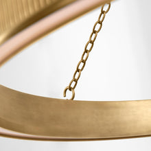 Load image into Gallery viewer, Menil LED Ring Chandelier in Detail.