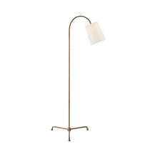Load image into Gallery viewer, Mia Floor Lamp in Gilded Iron.