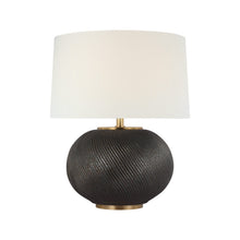 Load image into Gallery viewer, Mirelle Table Lamp in Crystal Bronze (Medium).