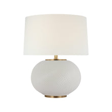 Load image into Gallery viewer, Mirelle Table Lamp in Ivory (Medium).