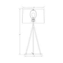 Load image into Gallery viewer, Nina Table Lamp - line drawing.